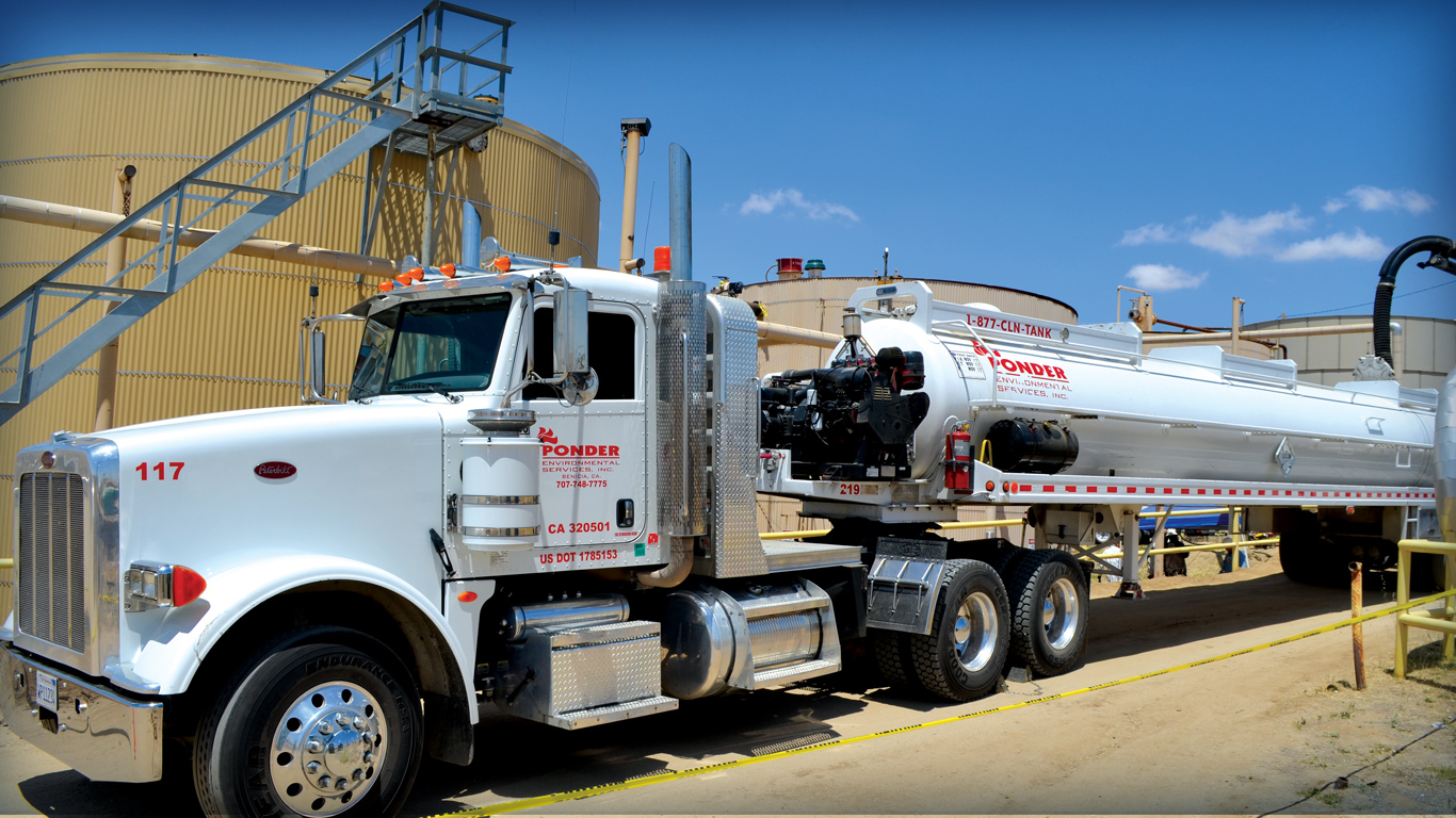 The location of our storage tank cleaning company in Bakersfield, CA